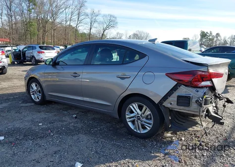 2020 Hyundai Elantra Sel из США, поврежденный, VIN KMHD84LF5LU072080